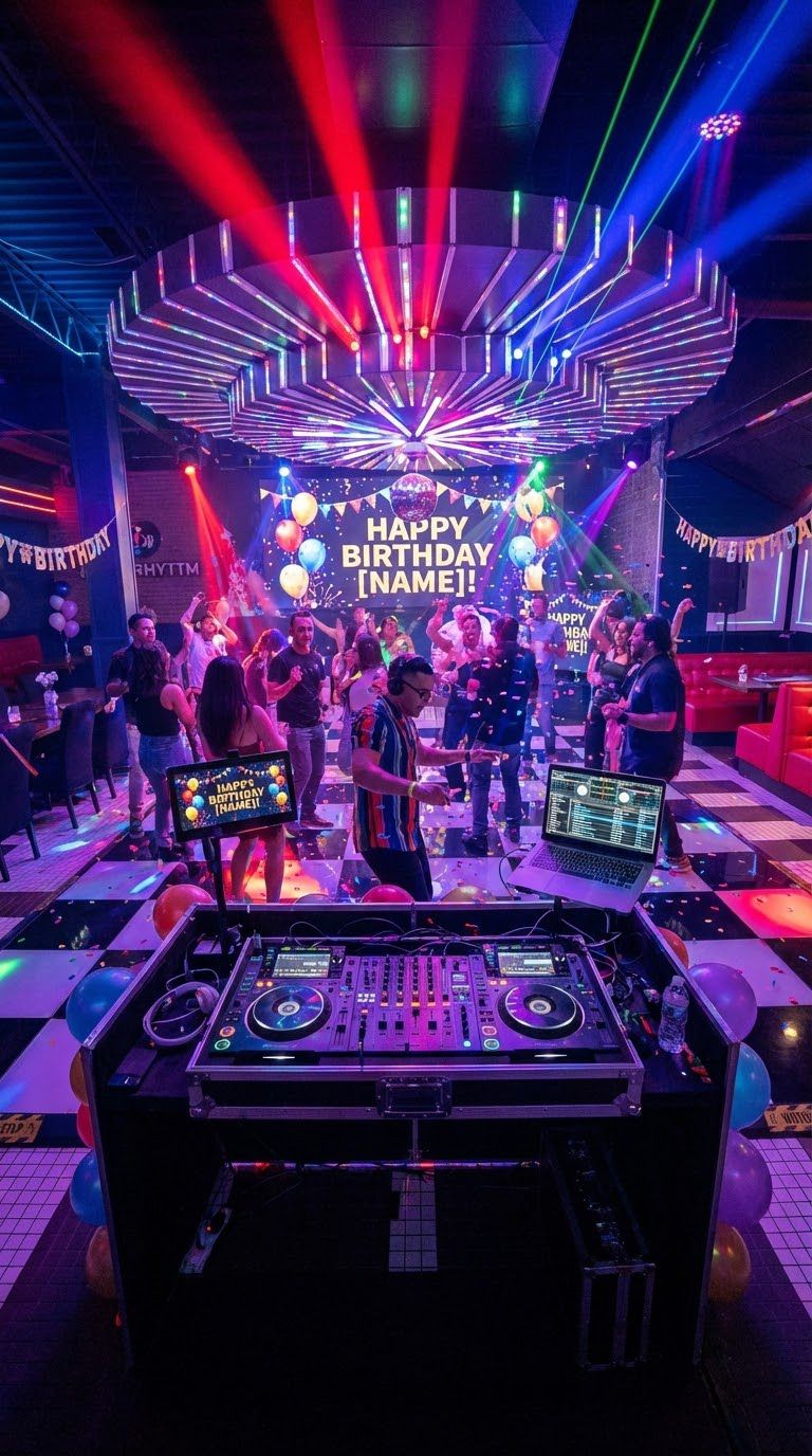 DJ Package Inside Our Venue